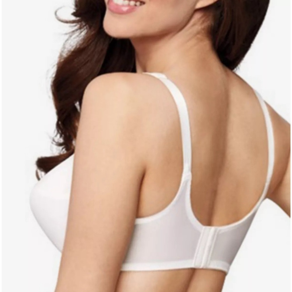 Bali®‎ Flower White Full-Figure Underwire Bra 0180 Sz 38C - Picture 4 of 16